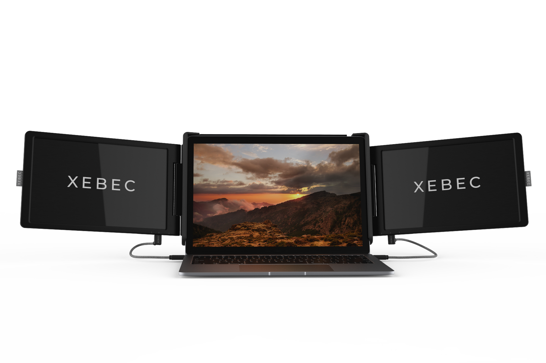 Smart Office Tech for Xebec Triscreen 2. Portable Laptop Tri screen NZ